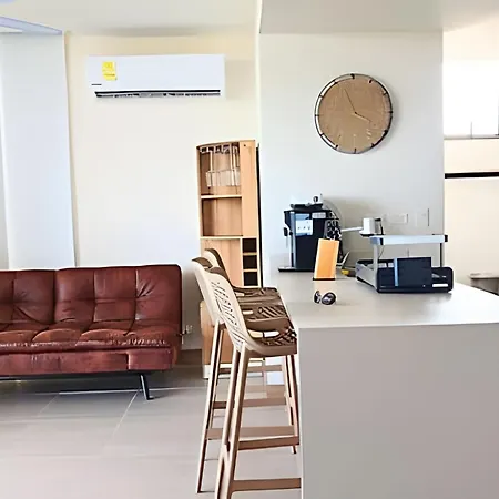 Lujoso, último Piso Con Salida Directa A La Playa Apartamento